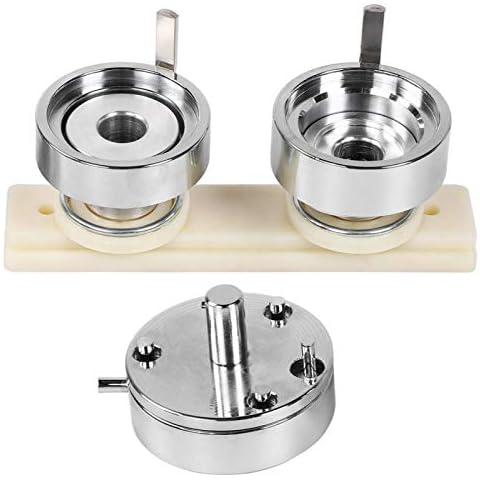 Button Mould,58mm DIY Aluminum Alloy Interchangeable Die Mould for Button Maker Badge Machine Cover