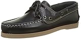 Mocassins bateaux en cuir sur semelle caoutchouc 