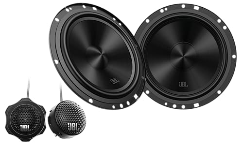 JBL Stage2 GEN2 65CF Komponenten Lautsprecher Auto 165mm (6,5 Zoll): von Harman Kardon Car HiFi mit 90W RMS und 720W Max Component Auto Boxen Set 2 Tieftöner + 2 Hochtöner
