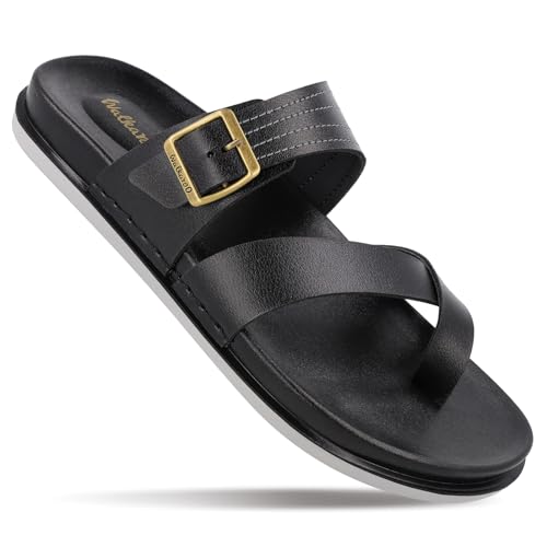 Image of WALKAROO Comfort Sandal For Men's|CloudStep Dual-Density PU Sole - Ultimate Comfort|Stylish Casual Wear|WE1353
