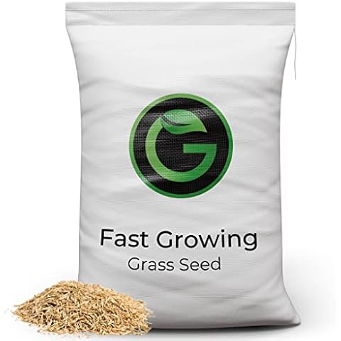Fast Growing Grass Seed UK - Repair Lawns and Patches Quick - Pet Friendly & Hardwearing - 10kg - Garden Lawncare Guy Cover
