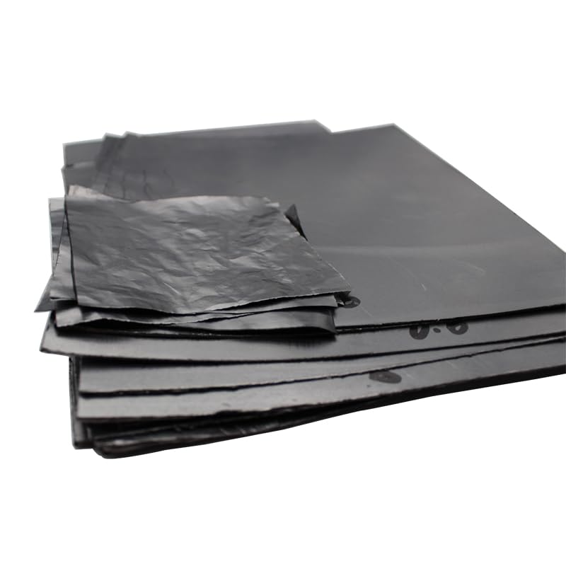 5pcs High Purity Graphite Foil Gasket Sheets - Customizable Thickness 0.05mm to 2mm for High-Temperature Applications(2x200x250mm)