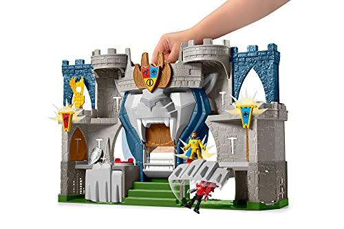 Fisher-Price Imaginext HCG45 - Die Ritterburg des Löwenkönigreichs, mittelalterliches Spielset mit Figuren, Spielzeug von 3 bis 8 Jahren – Bild 6