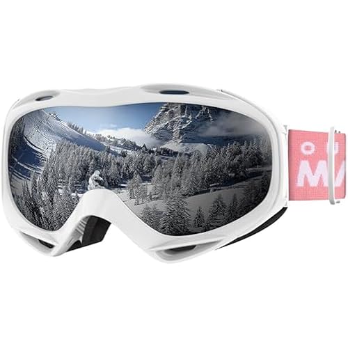 OutdoorMaster OTG Ski Goggles, Snowboard Goggles for Men, Women & Youth