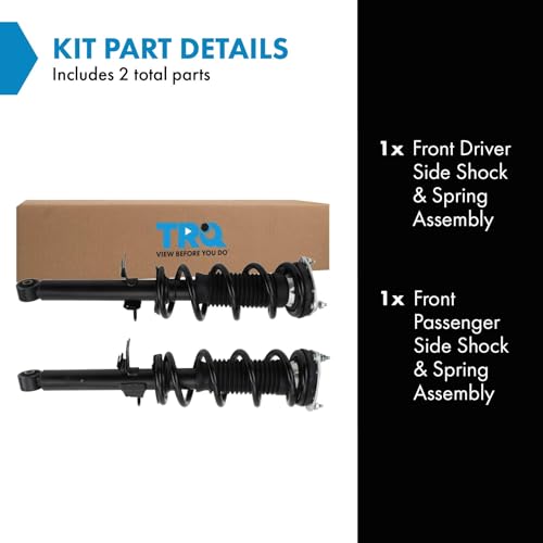 Image of TRQ Front Strut & Spring Assembly Set Compatible with 08-12 INFINITI EX35 2013 EX37 14-17 QX50