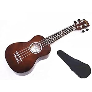 New 21″ Soprano Ukulele with Rosewood Fingerboard & Bridge/Bag