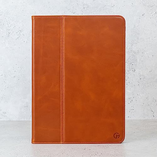 Casemade Real Leather Case Compatible with iPad 11th Gen 2025 / 10th Gen (2022), Full-Grain Leather Cover, Auto Sleep/Wake - Image 3