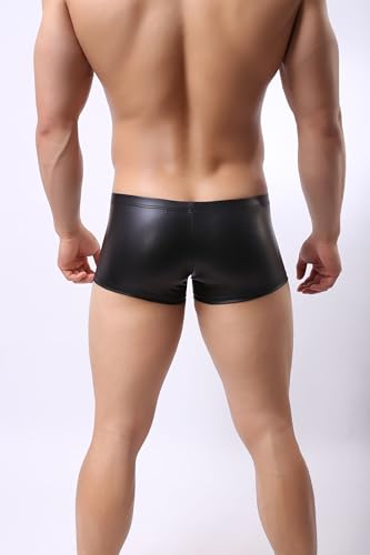 Mens Sexy Shorts Boxers Briefs For Men Exotic Underwear Rave Short For Clubwear M-XXL3