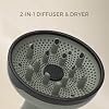 Stylecraft Sage Collection Diffuser Hair Dryer for Curly Hair, Ion Generator for Frizz-Free Curls