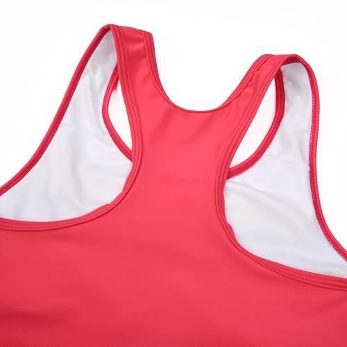 Image of Uhnice Girls Swimsuit Two Piece Tankini Swimwear with Boyshort
