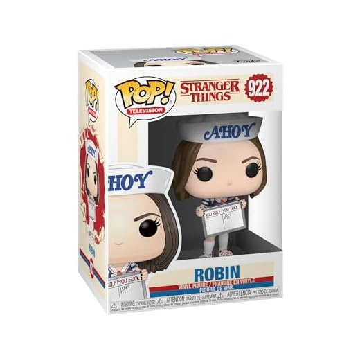 Funko POP! TV: Stranger Things-Robin Collectible Toy - Figuras Miniaturas Coleccionables Para Exhibición - Idea De Regalo - Mercancía Oficial - Juguetes Para Niños Y Adultos - Fans De TV