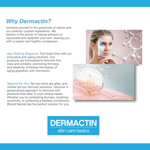 Dermactin Upper Eyelid Cream 1 oz. Firms & Tones Sagging & Drooping Skin On Upper Eye Lids, for Younger, More Vibrant & Alert Appearance, for Sensitive Skin In The Eyelids