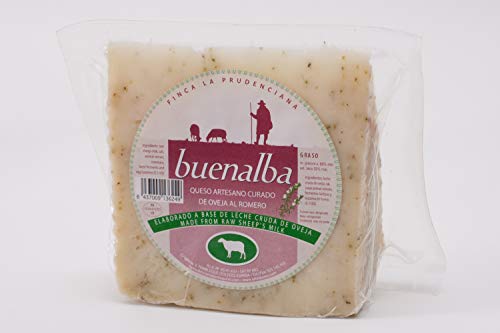 Queso Oveja Curado ‘Romero’ (Cuña, 250 g) - Buenalba Cover