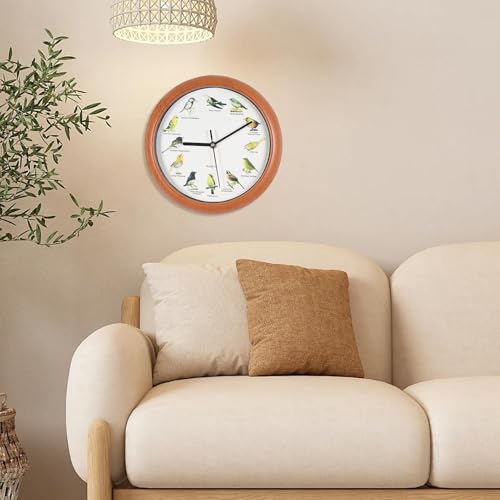 Horloge murale décorative coucou et pendule vintage oiseau