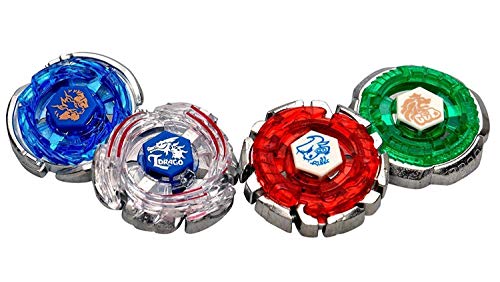 Image of SHAKTISM Metal Fusion Spinning top for Kids Boys and Girls Baby Spinning Toy with Stadium Fighters Fury Battle Indoor Game Super Power King of Top Spinner (King of Top -4 Spinner)