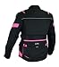 CHAQUETA TRICAPA 3/4 DE TODA ESTACIÓN PARA MOTO (MUJER) (M)
