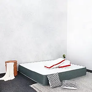 FRESH UP 6-inch Medium Firm Single Size 3-Zone Orthopedic Pocket Spring Mattress with Certified AntiViral Protection (72x30x6 inch_Pocket Spring)