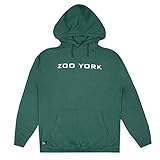 zoo york jacket  Zoo York Herren Bank Logo Hood Kapuzenpullover, Moss Green, Large