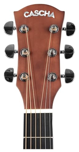 Cascha CGA110 Student Series guitare folk avec pan coupé + housse - Les Beatles, Paul McCartney, John Lennon, RIngo Starr, George Harrison Cascha CGA110 Student Series guitare folk avec pan coupé + housse – Image 7