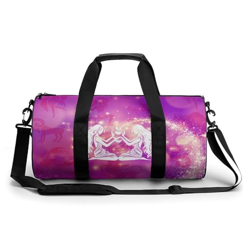 Sac de sport gym duffel bag Constellation Girls voyage 45x23x23cm