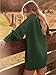 ANRABESS Womens Sweater Dress Oversized Cable Knit Chunky Long Sleeve Short Dresses 2025 Fall Outfits Vacation Winter Clothes Deep Green Small