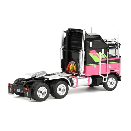 1973 359 Truck Tractor Negro y Verde Lima 1:64 IXO miniatura 3