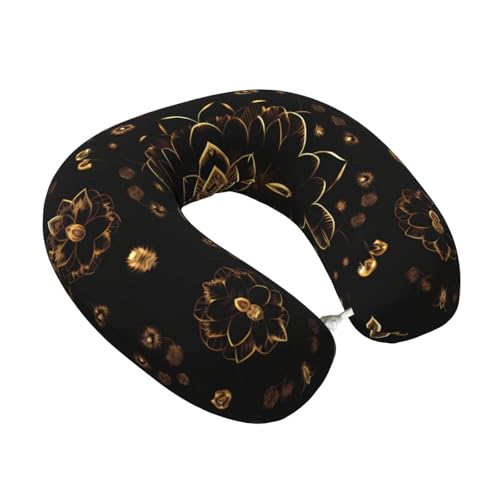 Almohada semicircular de poliéster para viaje miniatura 2