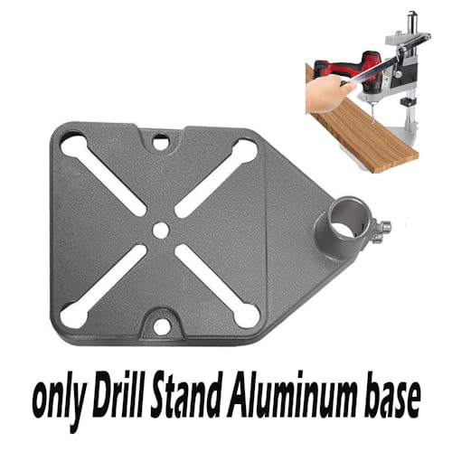 Image of MLD Replacement Drill Stand Aluminum Base for Hand Drill Stands | Drill Machine and Drill Stand not Included