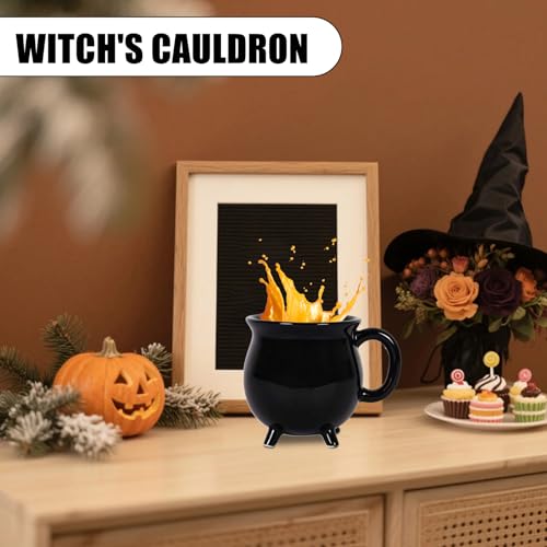 Witches ceramic tea cups con acabado gótico premium para regalo 4