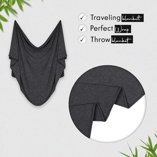 K E L O R Luxury Cooling Travel Blanket - Stretchy, Lightweight Soft & Breathable Shawl Wraps for Women2