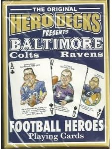 Baltimore Football Hero Deck of Playing Cards