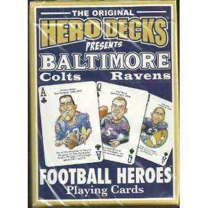 Baltimore Football Hero Deck of Playing Cards