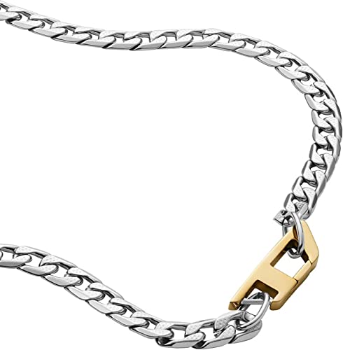 Diesel Men's Stainless Steel Necklace with Lobster Clasp - Image 3