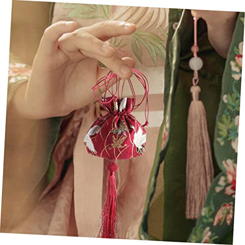 IMIKEYA bolsa china decorativa para sachet 3 piezas miniatura 6