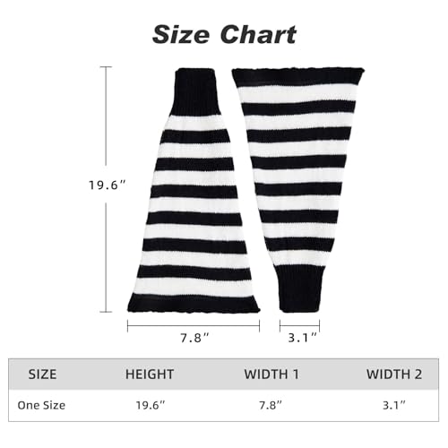 Image of Century Star Leg Warmers for Women Girls Kawaii Y2K Leg Warmers Cutecore Gyaru Leg Warmer Goth Lolita Accessories