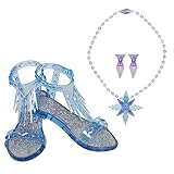 Frozen 2 Elsa Epilogue Accessory Set, Pretend Playset Includes Pair of Shoes, Earrings & Necklace, Perfect for Any Elsa Fan! for Girls Ages 3+