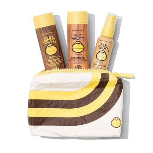 Sun Bum Hair Care Travel Essentials Kit...