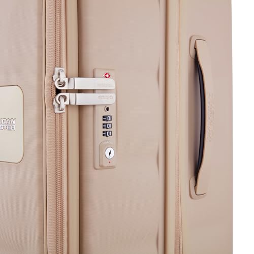 Image of American Tourister Bitbloc | Check-in Trolley Bag (79.5 cm) | 106 Ltrs | 360 8 Wheel Spinner | Hard Case | Recessed TSA Lock | 3 Years Global Warranty | Coffee