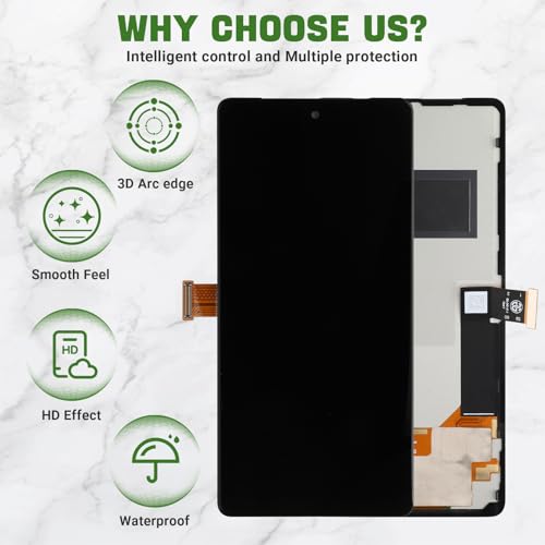 Écran tactile LCD TFT Pixel 7 bloc vitre 6,7 pouces GVU6C