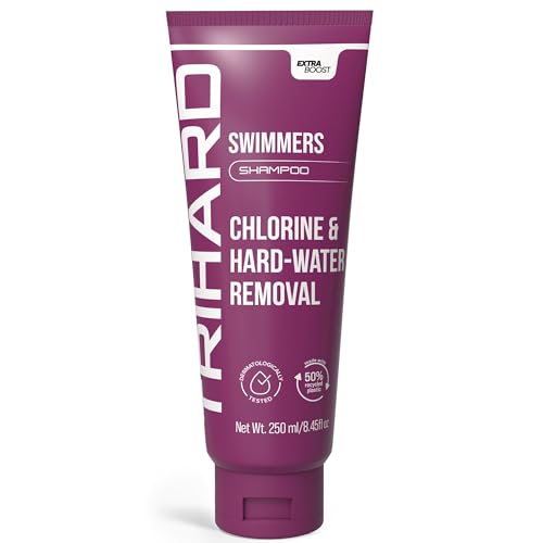 Does Washing Bathing Suits in Baking Soda Work? 17 TRIHARD Chlorine Removal Swim Shampoo, Cleanse and Hydrate Hair from Pool and Ocean, Post Swim Chlorine and Hard Water Hair Protection