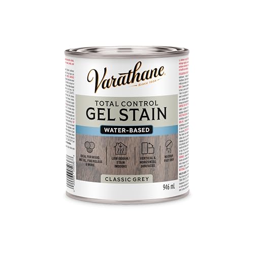 Varathane - premium water base gel stain Classic Grey 946ml by Varathane - Used condition - CA$25.21
