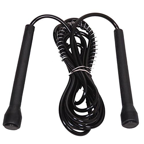 DIABLO Black PVC Speed Fitness Skipping Rope-image-2