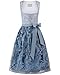 Produktbild Stockerpoint Damen Sidonia Midi Dirndl, Rauchblau, 42