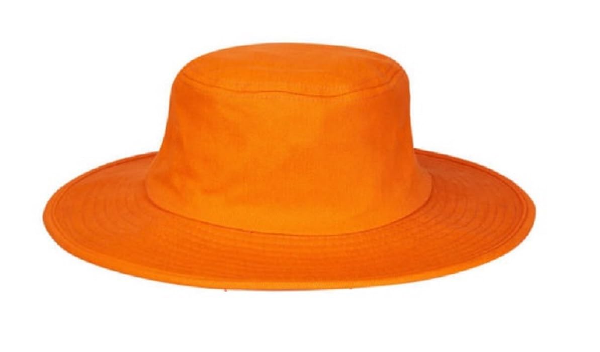 Round Orange Umpire Cricket Hats Sports caps for Men and Women-picture-14