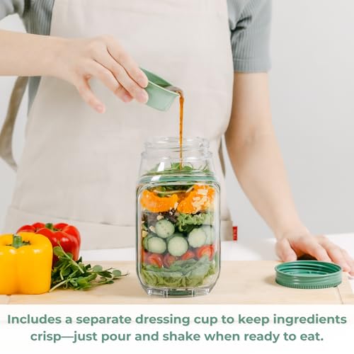 Image of Prepara The Original Salad Pod, 4.5 Cups, Green