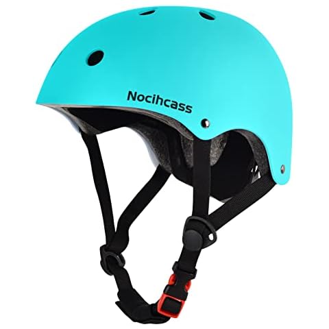 Children's Bicycle Helmet - Nocihcass Skateboard Helmet CE CPSC Certification - Skater Helmet Cycling Helmet Scooter BMX Helmet for Children and Teenagers, Girls and Boys Cover