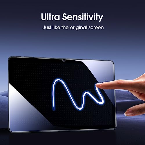 amFilm Designed for Google Pixel Tablet 11-inch Tempered Glass Screen Protector [Zero Bubbles][9H Hardness][ Anti-Scratch][ Anti-fingerprint][99.99% HD Clear]