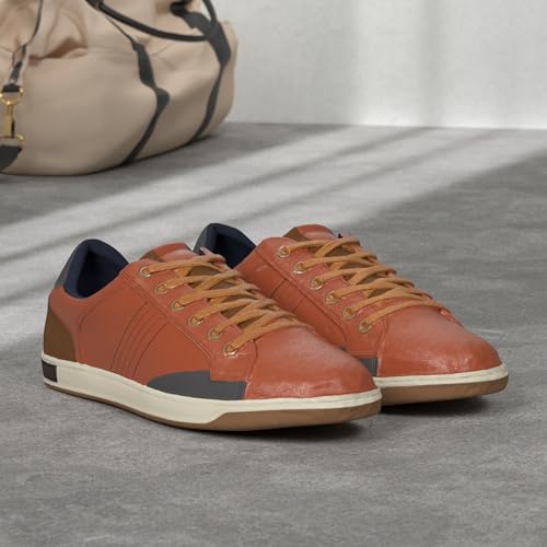 Image of Jousen Men's Fashion Sneakers Classic Retro Casual Shoes for Men Breathable Business Dress Sneaker
