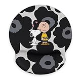 スヌーピー チャリーブラウン 花柄 マウスパッド シリコン 薄型 小型 便利 手首 手首サポート クッション リストレスト 滑り止め ゲーミング オフィス 人気 レディース 男性 おしゃれ かわいい キャラクター