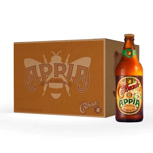 Pack Cerveja Colorado Appia, 600ml, Garrafa - Caixa 12 unidades